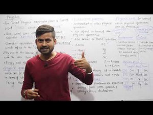 Introduction To Physics & S.I. UnitsIILec-1||ScienceIIPhysics||JKSSBIIAccount Assistant