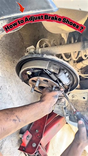 110K views · 1.7K reactions | How to clean and adjust rear drum brakes? #brakeservice #BrakeAdjustment #drumbrakes #brakeshoes | Rx Mechanic | Facebook
