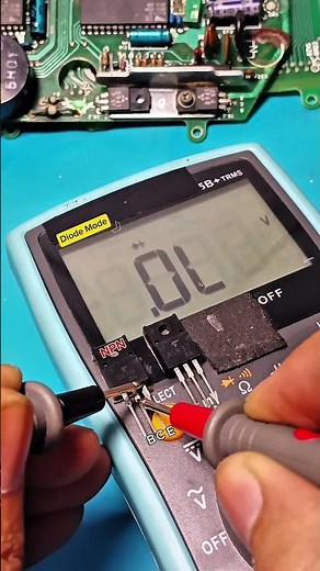 How to Test a Transistor with a Multimeter #TransistorTest #Multimeter #ElectronicsTips