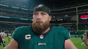 Lane Johnson on D'Andre Swift's performance on 'TNF': 'He's just an explosive guy'