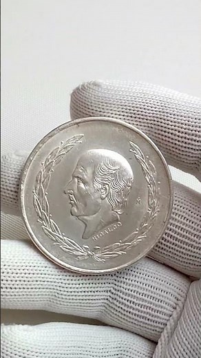 5 pesos Miguel Hidalgo #antiquecoins #coin #collection #valuablemexicancoins