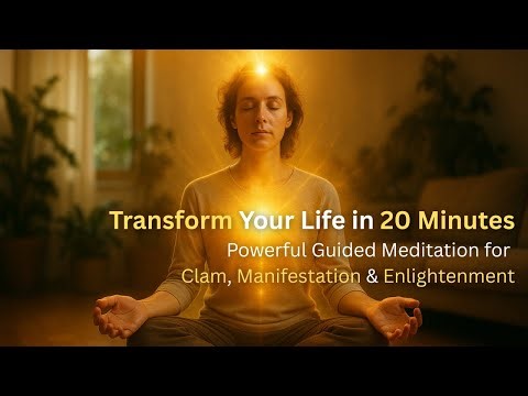 Transform Your Life in 20 Minutes | Guided Meditation for Clam, Manifestation & Enlightenment