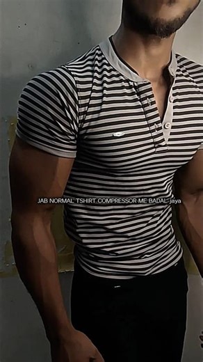 When Normal tshirt Convert into Compressor T-shirt