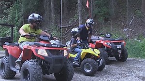 Quad bike roll bar test