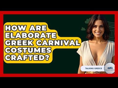 How Are Elaborate Greek Carnival Costumes Crafted? - Talking Greece