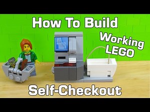 How To Build A Working Lego Self-Checkout + BONUS Shopping Basket!