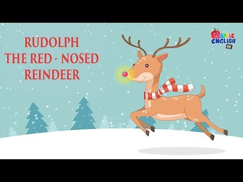 Rudolph The Red Nosed Reindeer (Lyrics) | Christmas Songs for Kids | Apple English TV