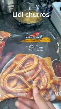Lidl churros #subscribe #viral #chocolate #churros #lidl #recipe