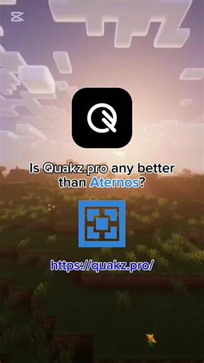 Free Minecraft host that is actually better than the competition. #quakz #free #server #minecraft #aternos