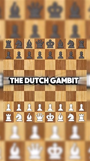 The Dutch Gambit is UNDERRATED… or just straight up TRASH? ♟️💣 #chess #chessgame #chesslesson