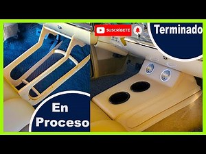 Fabricación de una consola en madera y su tapizado Desde Cero