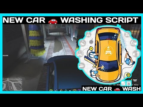 QBCore New Car 🚗 Wash *FREE* | FiveM Roleplay Scripts | FiveM Tutorial 2023 | MJ DEVELOPMENT