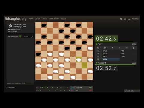 Live Draughts games