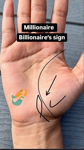 Fish sign in upward direction on life line meaning in hand palmistry