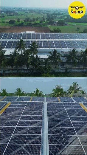 1.2 MW Solar Plant Installation | Rooftop solar Project | Longi Solar Modules