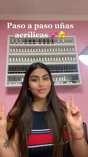 18K views · 482 reactions | Paso a paso para hacer uñas acrílicas  | Plaza de la Mujer | Facebook