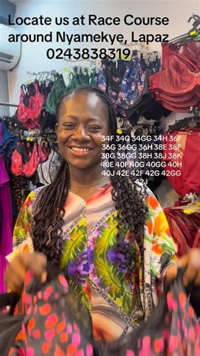 Body Pride Plussize Lingerie on Instagram: "❤️Visit us today at Race Course, around Nyamekye Lapaz, Or simply send WhatsApp message, Dm or call 0243838319. Let’s serve you this and more! We offer nationwide delivery at a small fee ❤️Sizes: 34F 34G 34GG 34H 36F 36G 36GG 36H 38E 38F 38G 38GG 38H 38J 38K 40E 40F 40G 40GG 40H 40J 42E 42F 42G 42GG 42J ❤️Price: Ghc 350 . .#fpy#viral#trending #plussizestraplessbras #plussizebras"