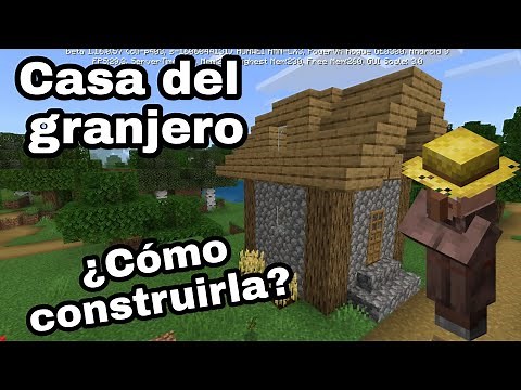 How to MAKE 👉 THE FARMER'S HOUSE in MINECRAFT