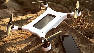 Gücünü akıllı telefonlardan alan drone: PhoneDrone Ethos