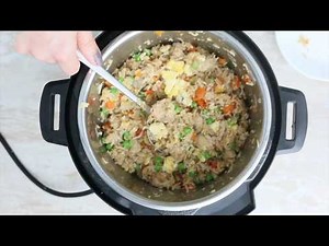 Instant Pot Chicken Fried Rice