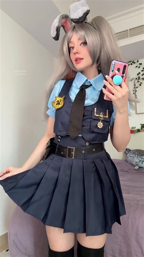 Do you like my Judy cosplay? 🐰 #aldorachan #cosplaygirl #youraldora | Aldora Chan