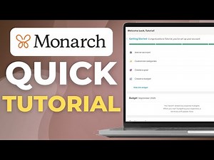 How To Set Up Monarch Money | Quick Tutorial 2025
