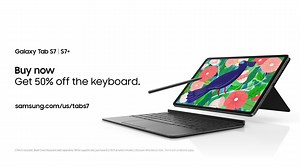 72K views · 4.2K reactions | Powered like a PC, portable like a tablet. The Galaxy Tab S7 and S7+ are designed to help you work fast and create more. | Samsung | Facebook