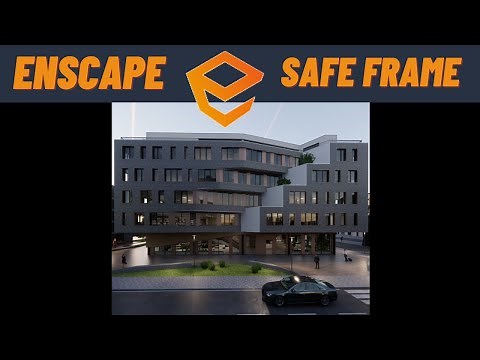 Custom Render Size in Enscape- Enscape Safe Frame