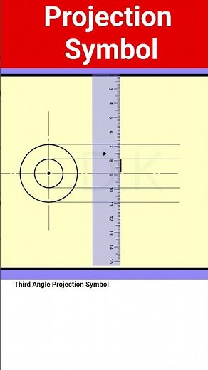 Symbol of Projection | Engineering Drawing | Projection #engineeringdrawing #projection #drafting