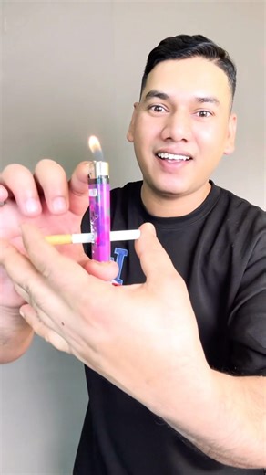 Cigarette Or Lighter Magic Trick Explained 👈😱👍 1302/2026 #shorts #shortsfeed #magic #tricks