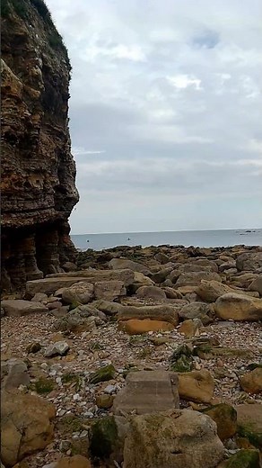 🌊 Marsden Rock — South Shields, UK#travel #nature #foryou