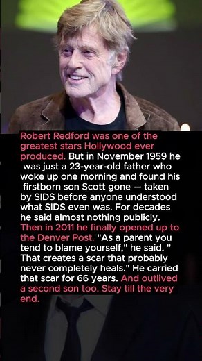 Robert Redford Carried The Same Guilt For 66 Years — What He Finally Said About It Will Break You