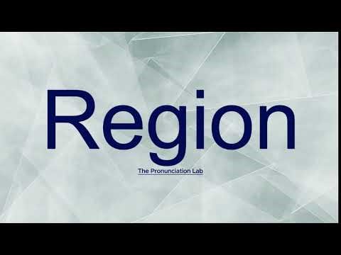 Region Pronunciation: How to Say Region | English Pronunciation Guide