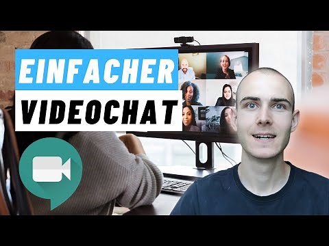 Google Meet Tutorial Deutsch: Videokonferenz, Text Chat, Bildschirm teilen uvm. (kostenlos) 💻📱
