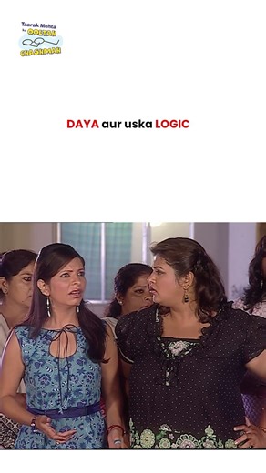 Daya aur uska LOGIC ! #tarakmehta #rcb #funny #comedy #mumbaiindians