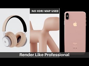 LEARN STUDIO LIGHTING IN 3DS MAX And VRAY