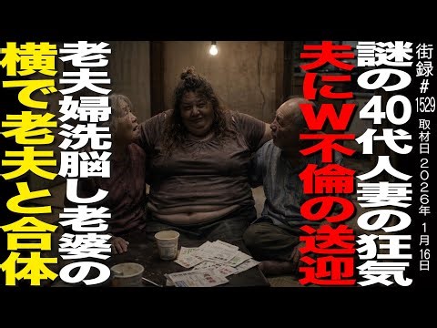 The mysterious madness of a 40-year-old wife / Driving her husband to and from a double affair / ...