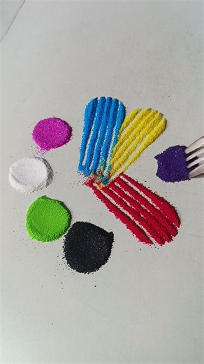 simple Rangoli, satisfying rangoli, Easy rangoli, asmr video #asmroli, Tricks and tips,ASMR#rangoli