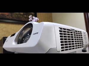 Epson PowerLite 535W WXGA 3LCD proyector de tiro corto 3,400 lumenes