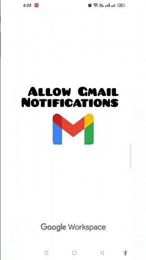 How to allow gmail notifications?#gmail #google
