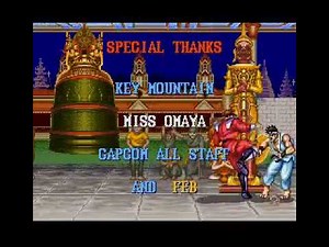 Street Fighter II Turbo Secret Special Ending + Credits
