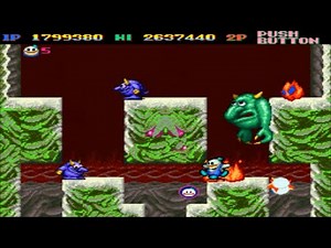 Snow Bros Arcade Cheats MAME