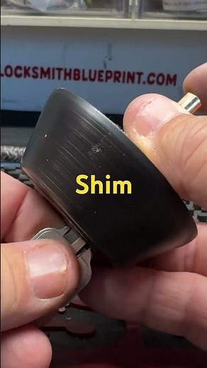How to Shim Open a Deadbolt Without a Key | Locksmith Blueprint | Locks Made Simple