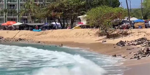 Coastal erosion eating away at Makaha beach