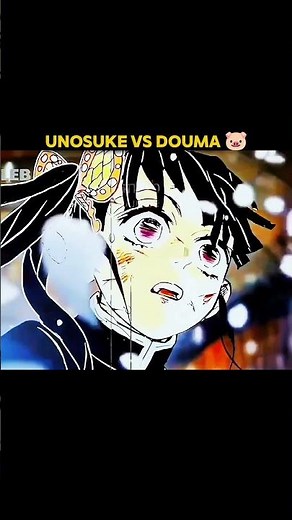 UNOSUKE Vs DOUMA🐷⚠️💀 #demonslayer #animeedit