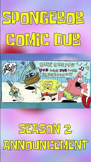 SpongeBob Comic Dub Greenlit for Season 2