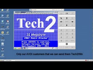 AVDI with Tech2Win using Passthru driver