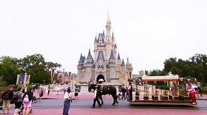 Text Santa goes to Disney World