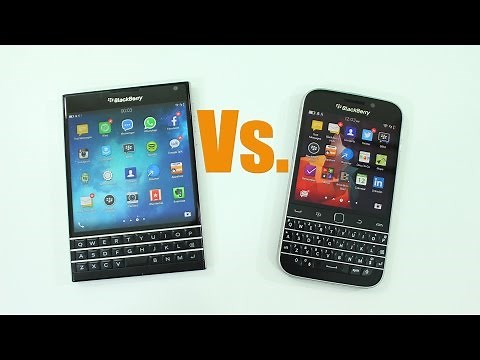 BlackBerry Passport vs. BlackBerry Classic - What's the difference?