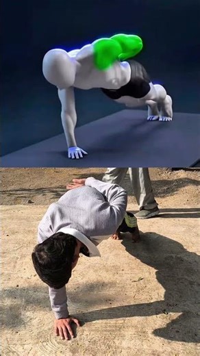 one arm push-up tutorial 💪🏻